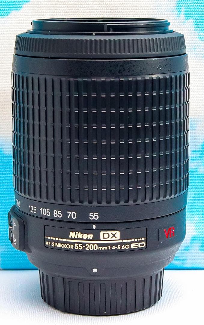 ニコン Nikon AF-S 55-200mm⭐️手振れ補正付き⭐️望遠レンズ