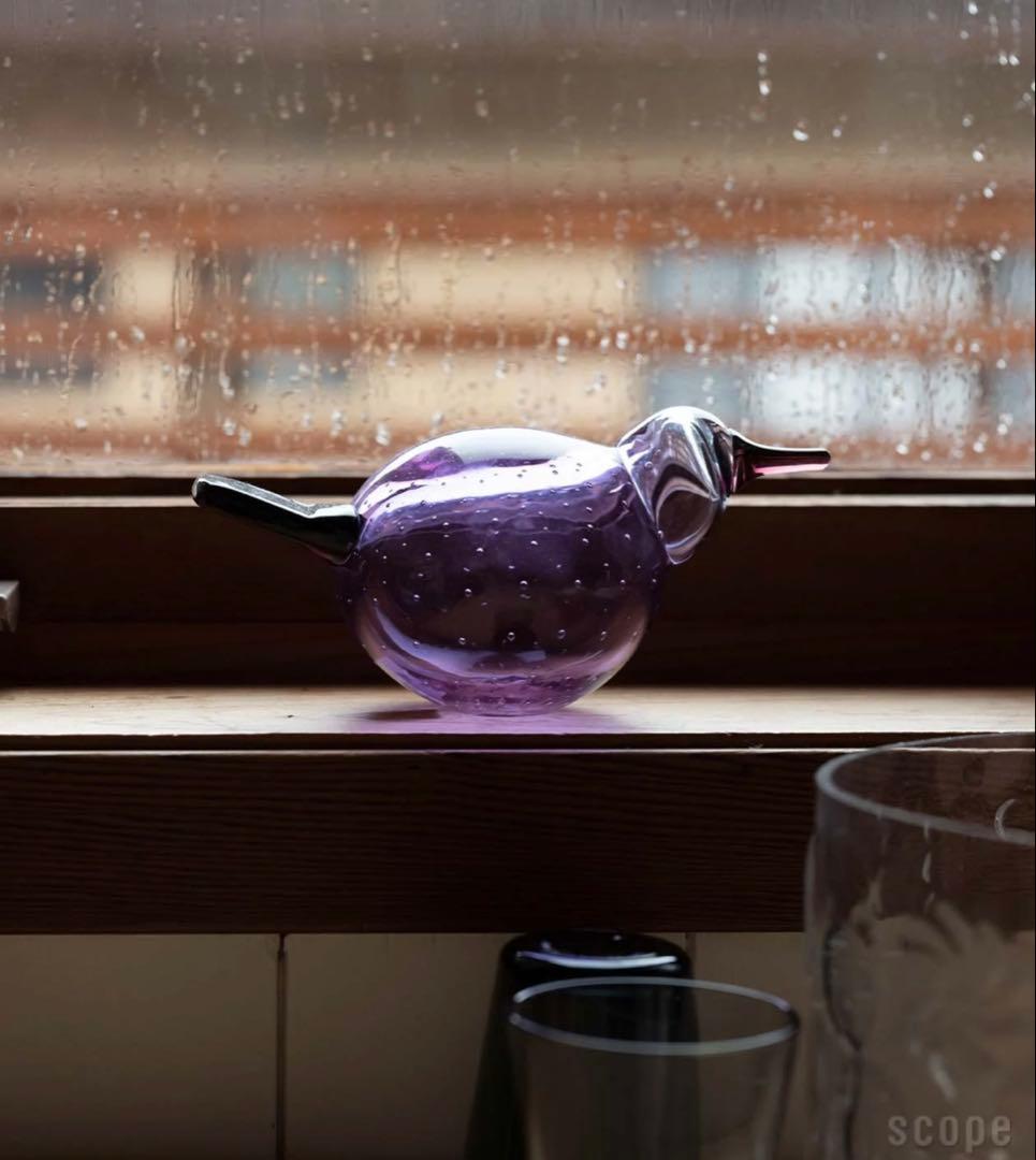  イッタラ　バード　ケスリ　アメジスト　2021