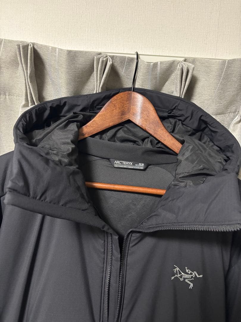 アトムヘビーウェイトフーディ　ブラック　Mサイズ