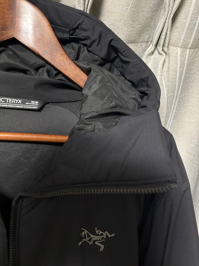 アトムヘビーウェイトフーディ　ブラック　Mサイズ