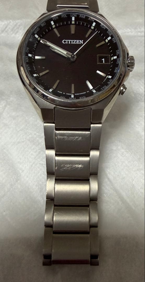 シチズンアテッサ CB1120-50E ブラック　2028年9月18日まで保証有