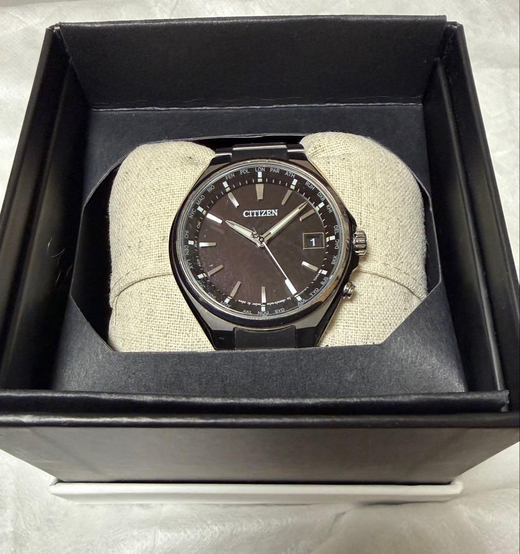 シチズンアテッサ CB1120-50E ブラック　2028年9月18日まで保証有