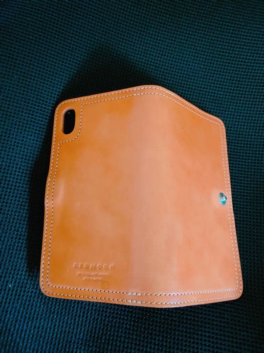REDMOON iPhonexs mas ケース 中古 茶色 生活傷程度