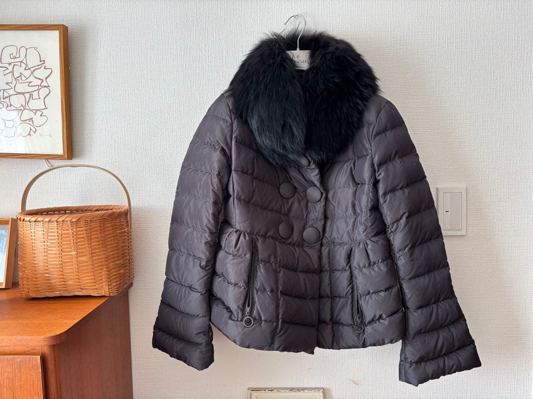 MONCLER モンクレール　ケリーファー　ダウン　サイズ2 レディース