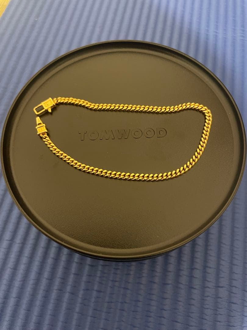 アクセサリー TOMWOOD Curb Bracelet M Gold