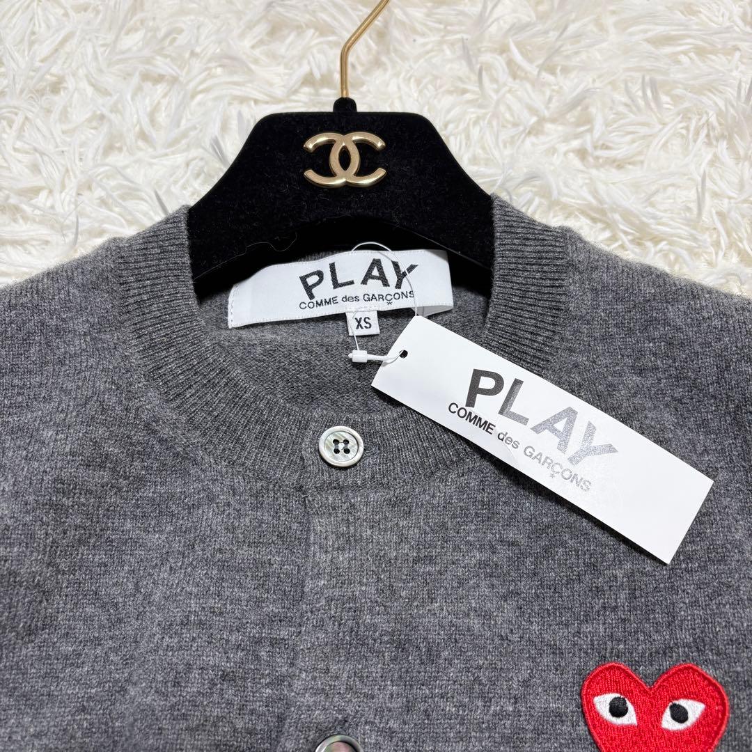 【新品未使用】コムデギャルソン AD2024/5 ラウンドネックカーディガン