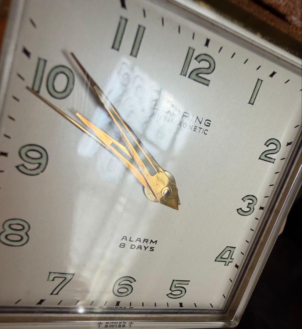 g*k様 ルーピング　スイス製　８デイズ　トラベルアラーム　耐磁メカニカルウォッ
