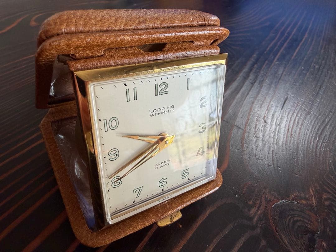 g*k様 ルーピング　スイス製　８デイズ　トラベルアラーム　耐磁メカニカルウォッ