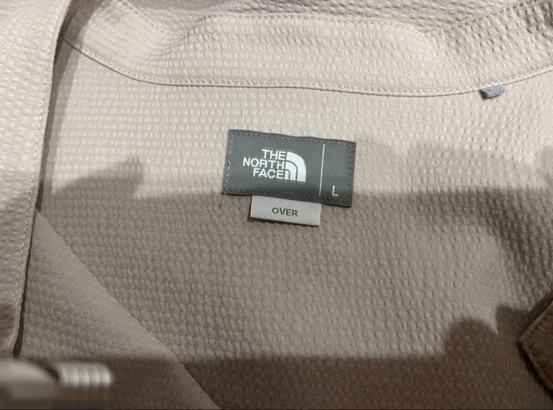 超美品　THE NORTH FACE ノースフェイス　シアサッカー　長袖　L