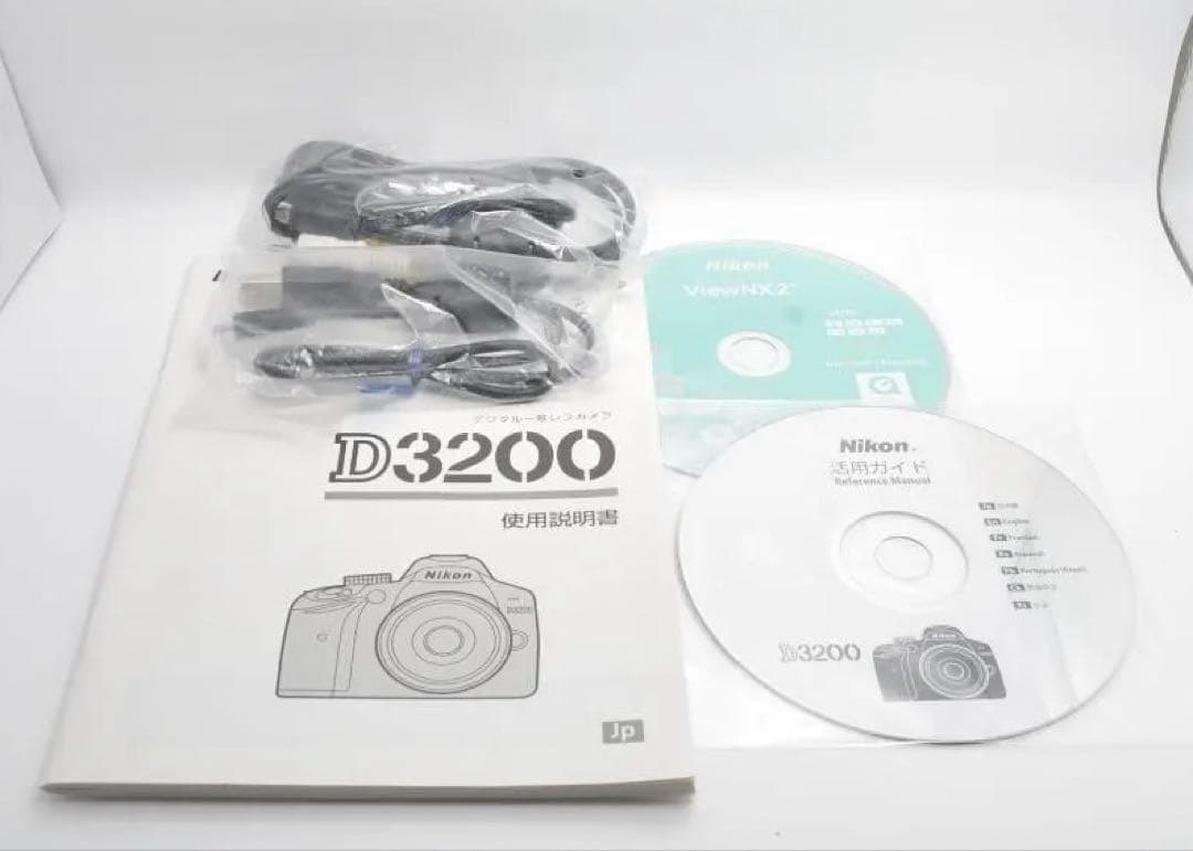 ✨説明書・箱付✨Nikon D3200 デジタル一眼レフ スマホ転送 美品