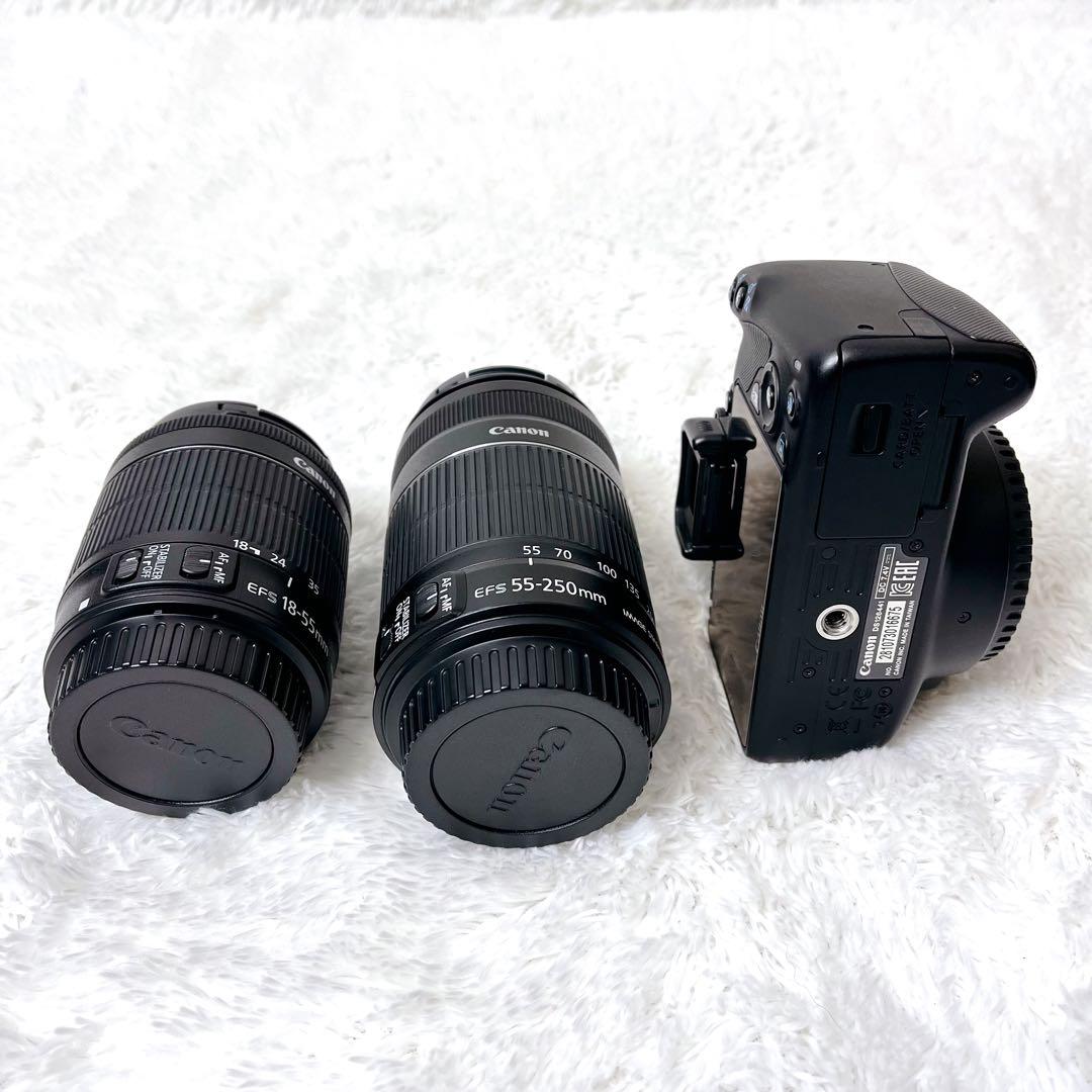 【美品】Canon EOS Kiss X7 ダブルズームキット