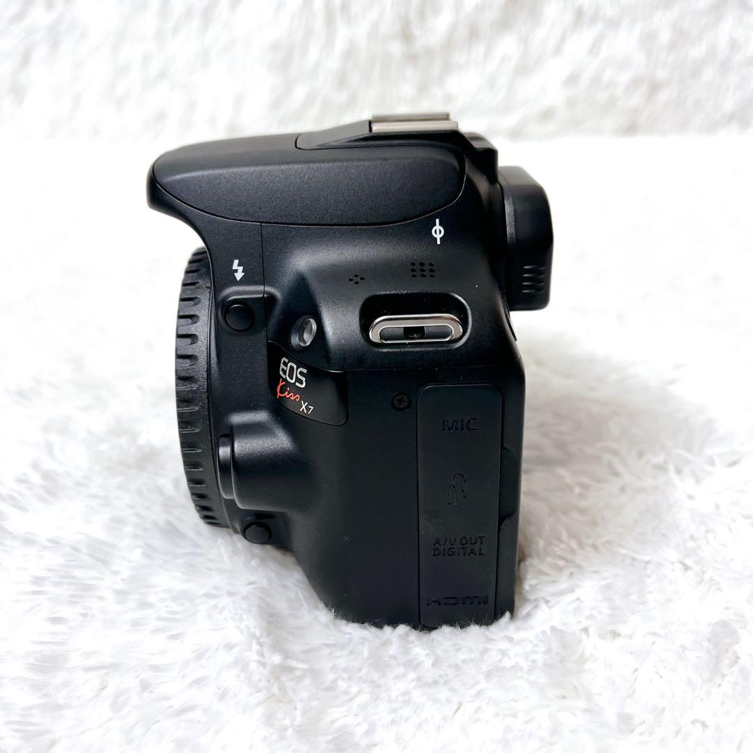 【美品】Canon EOS Kiss X7 ダブルズームキット