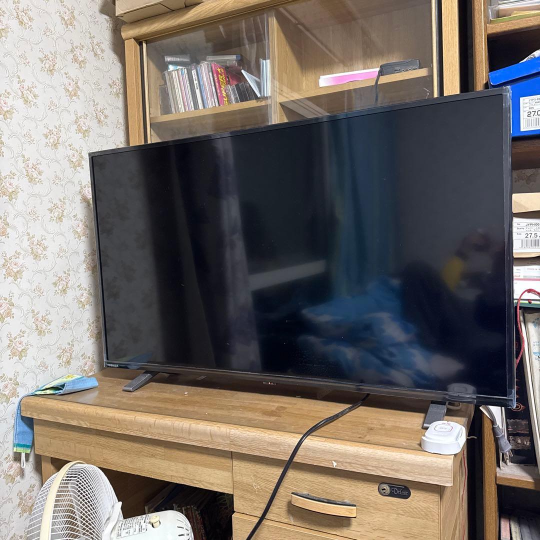 [7/21最終価格] REGZA 40v34稼動品　リモコン、カード付き