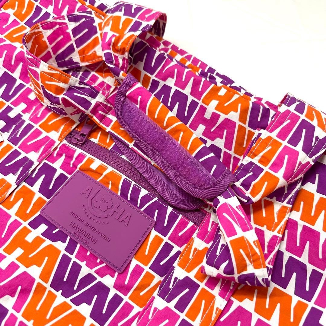 【ハワイ限定】ハワイアン航空 ALOHACOLLECTIO 大容量ボストンバッグ