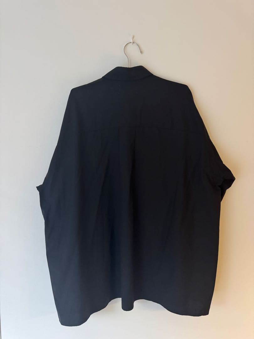 グラフペーパー FINE WOOL TROPICAL YOKE SHIRT