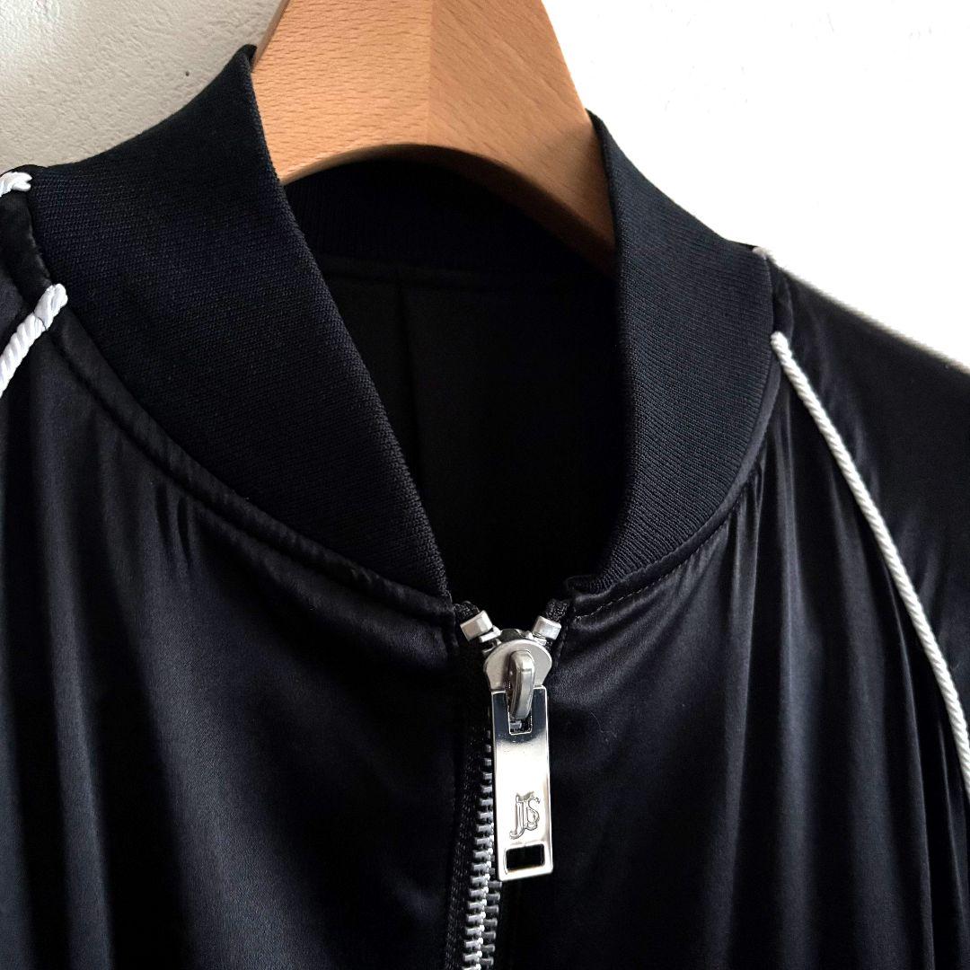 ジョンローレンスサリバン メンズ シルク スカジャン ボンバージャケットブルゾン