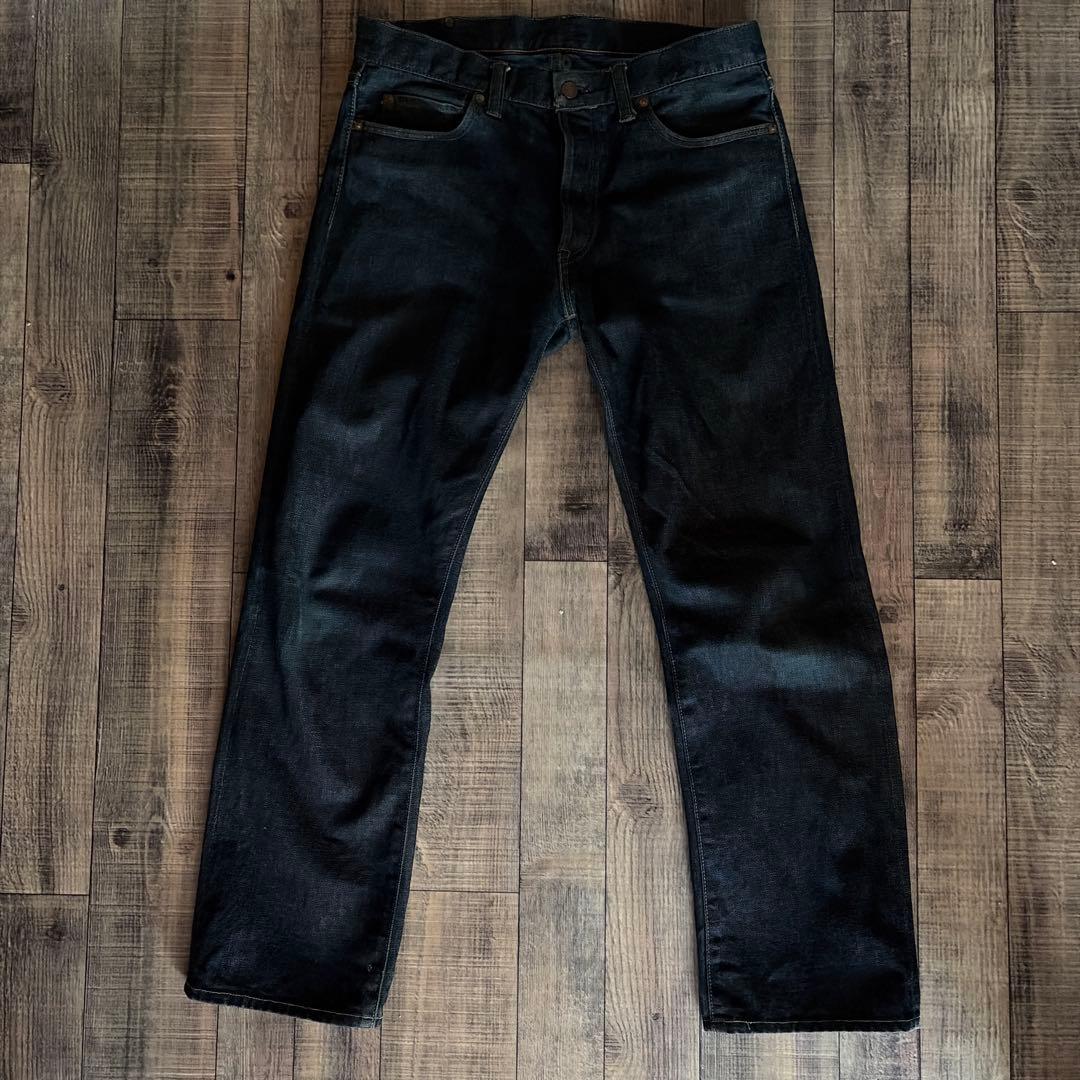 い*。様 桃太郎ジーンズ 濃紺W34