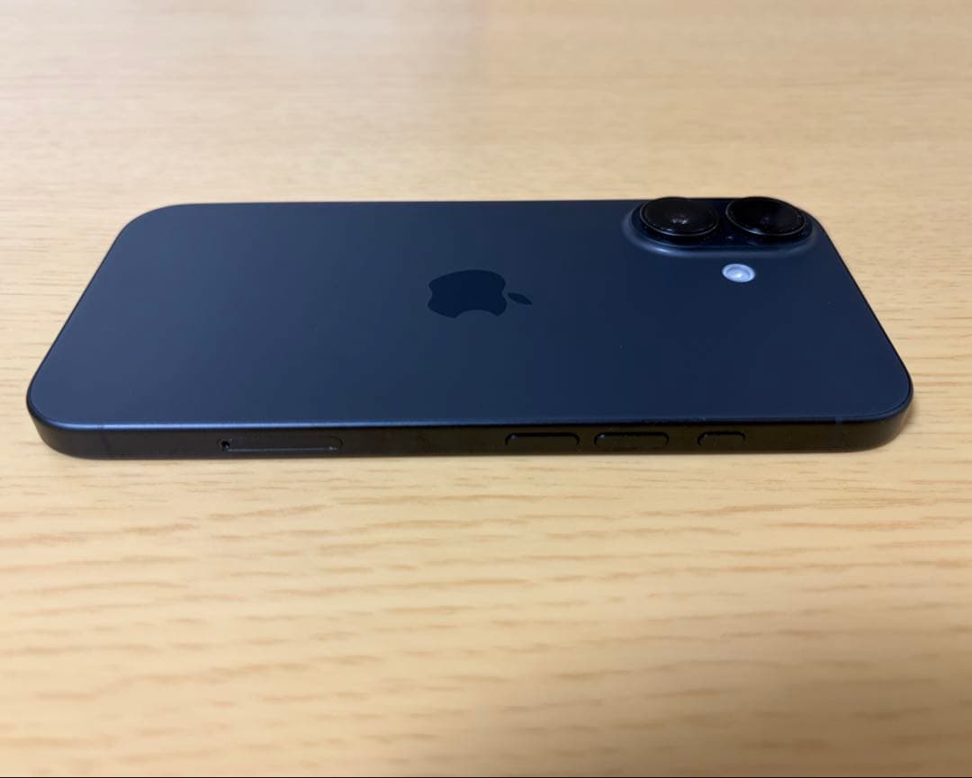 【中古】iPhone 16 ブラック 128GB バッテリー100%