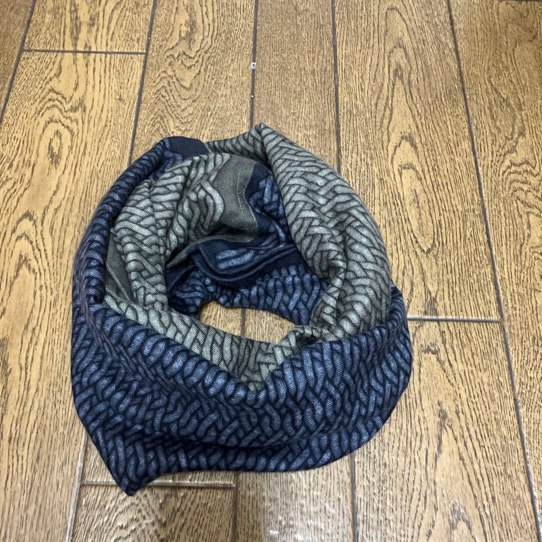 エルメス　カシミアシルク　スヌード　レア品‼️