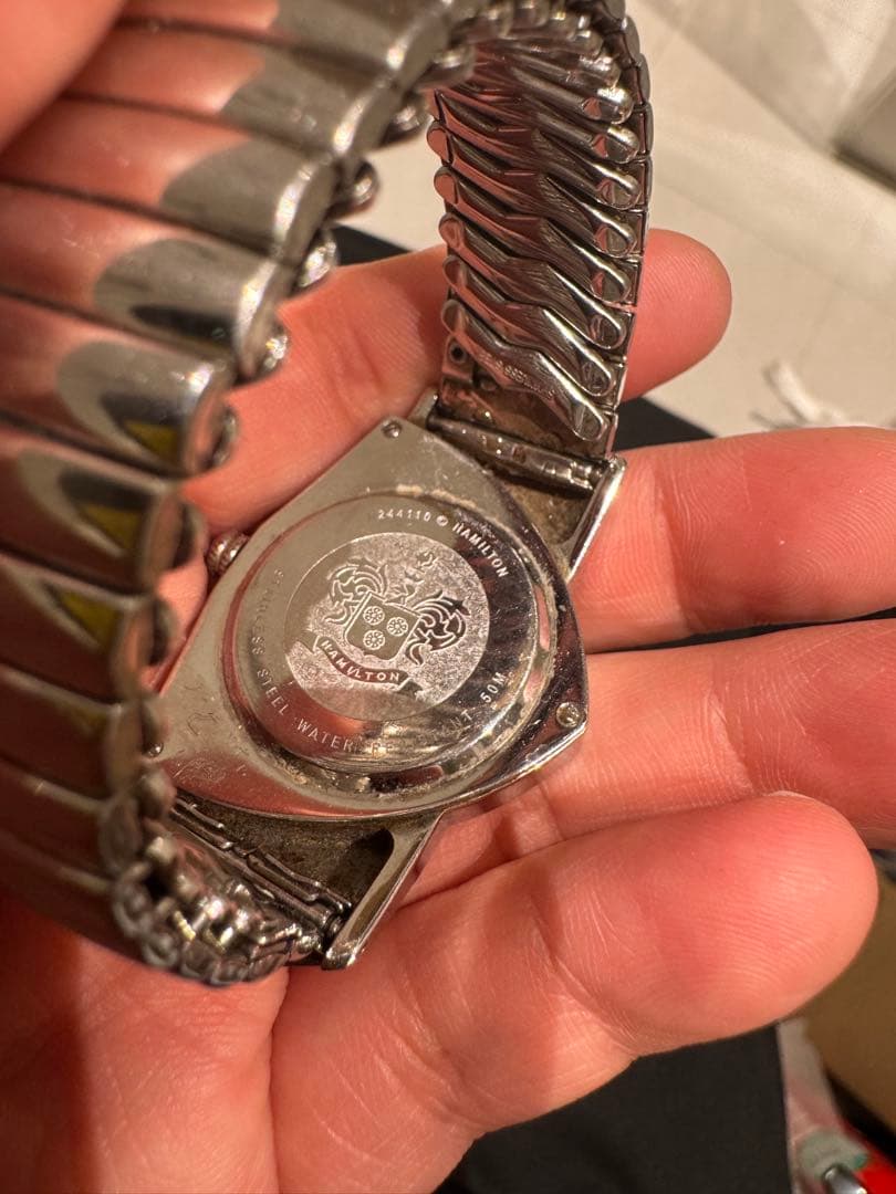 HAMILTONVenturaハミルトンベンチュラクォーツ 腕時計稼働品