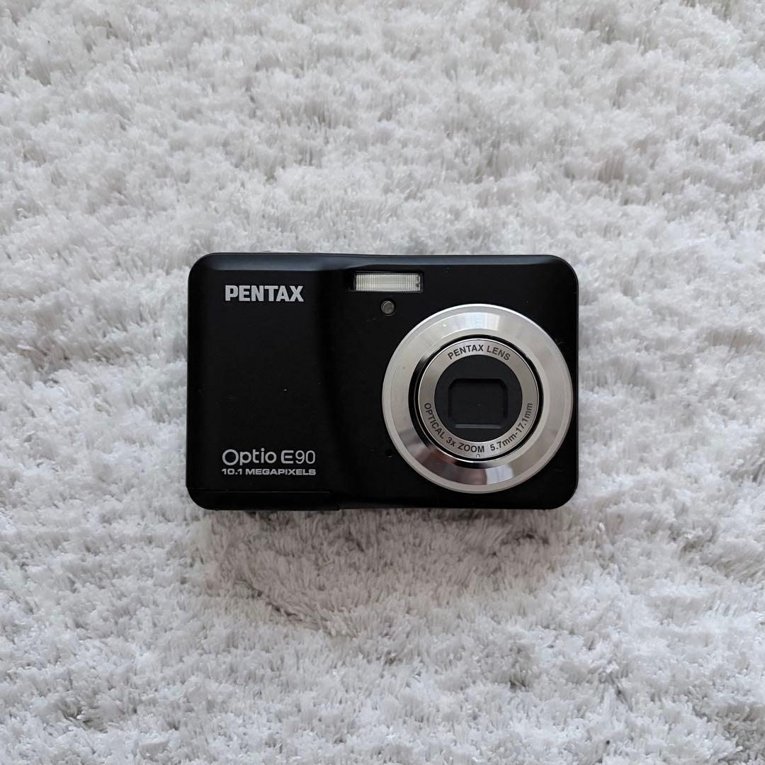 極上品【動作確認済】PENTAX ペンタックス Optio E90 レトロカメラ
