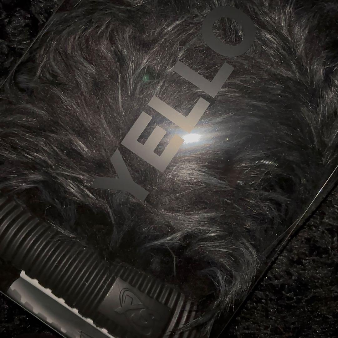 【新品未使用】YELLO グレーロングブーツ ロング丈 美脚効果◎