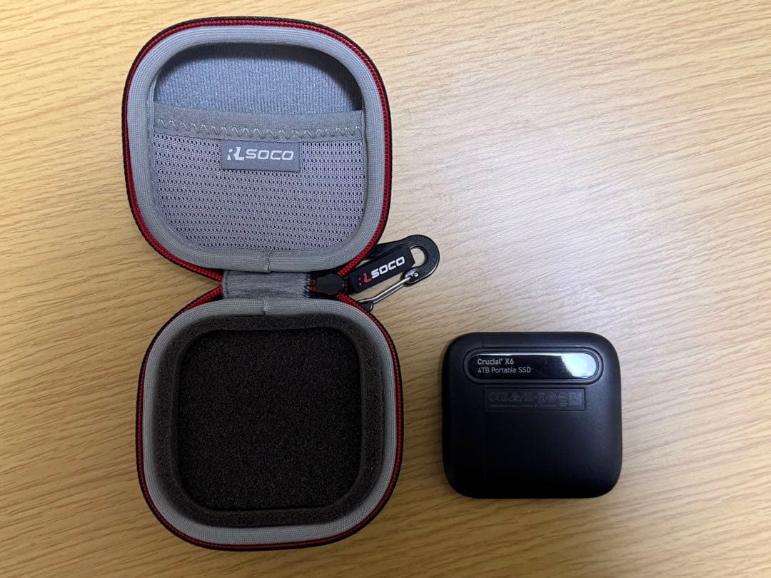 Crucial X6 外付け SSD 4TB ポータブル SSD