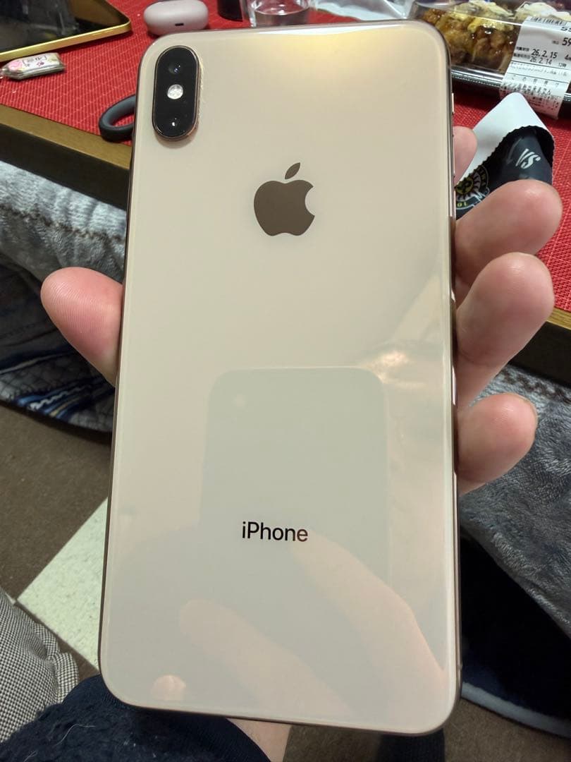 【美品】Apple iPhone Xs Max 64GBゴールド SIMフリー