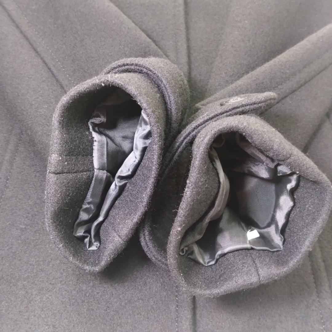 BURBERRY ダッフルコート 40サイズ　L相当　ノバチェック　黒ブラック