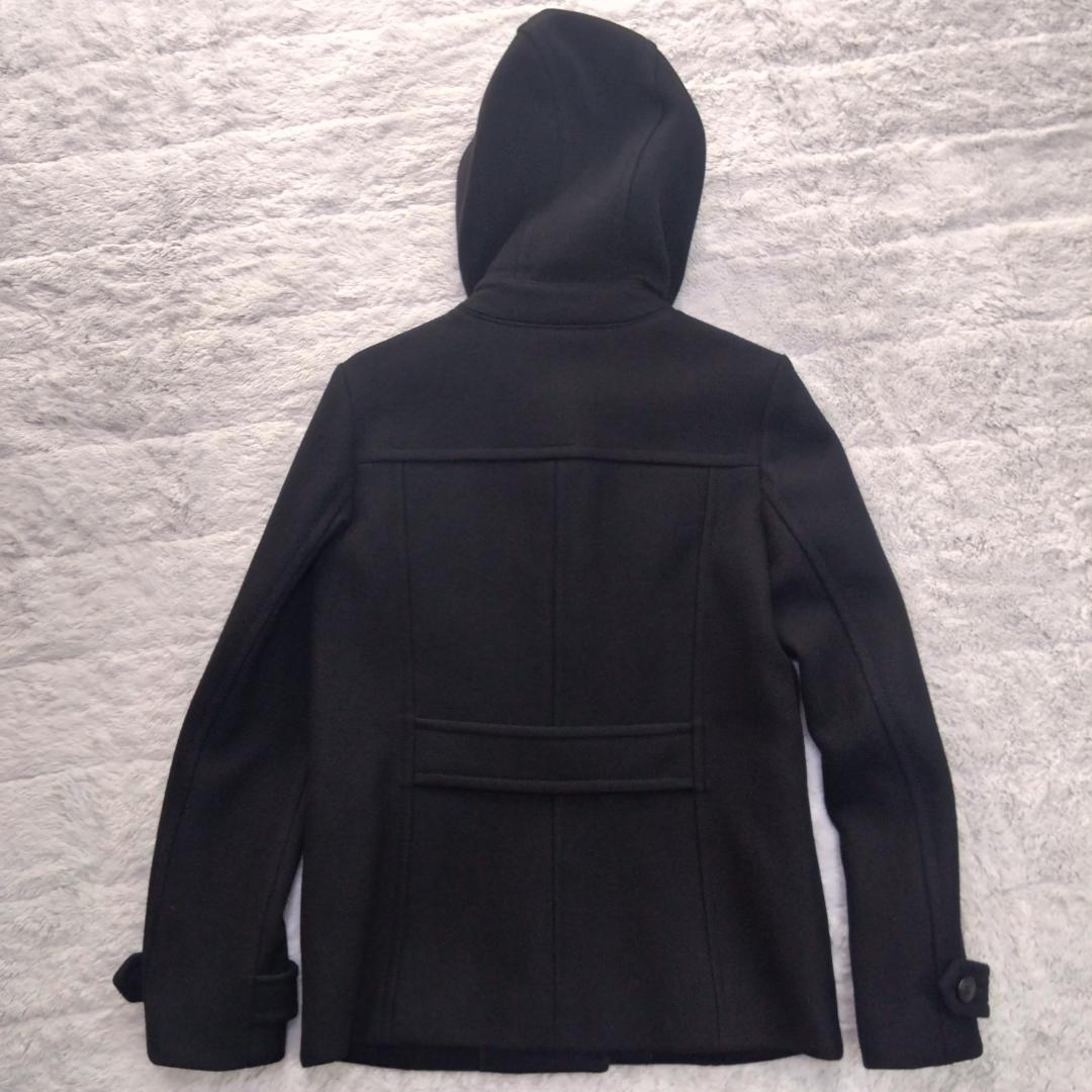 BURBERRY ダッフルコート 40サイズ　L相当　ノバチェック　黒ブラック