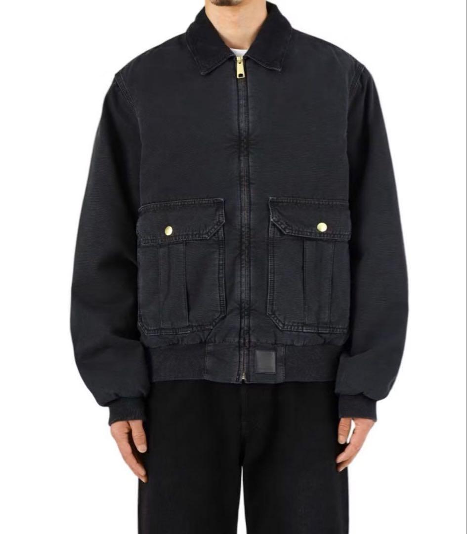 carhartt wip stanton jacket ブラック美品