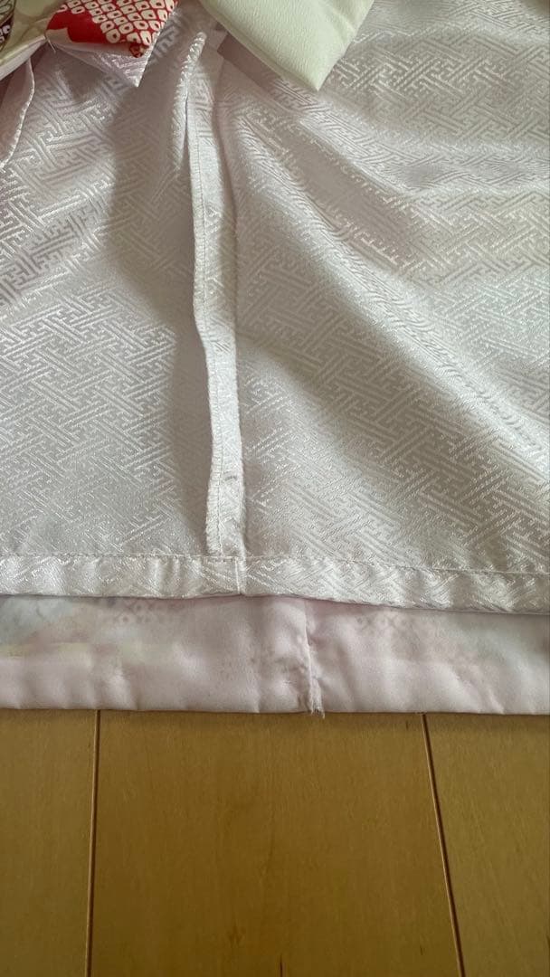 子供用着物セット 花柄刺繍　七五三　3歳　女の子　小町キッズ