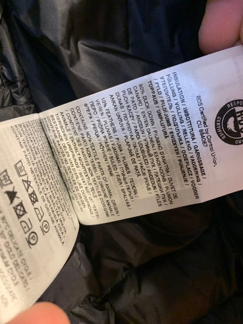 超美品WOOLRICH フード付きロング丈ダウンジャケット ブラック Sフェザー