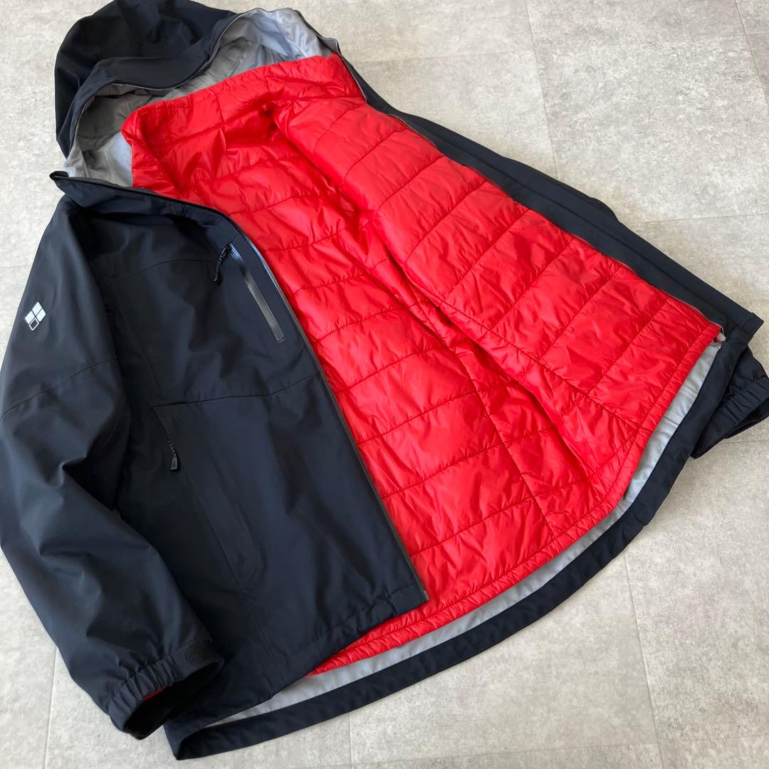 極美品 mont-bell 3in1 フォールライン パーカ/M/1102504