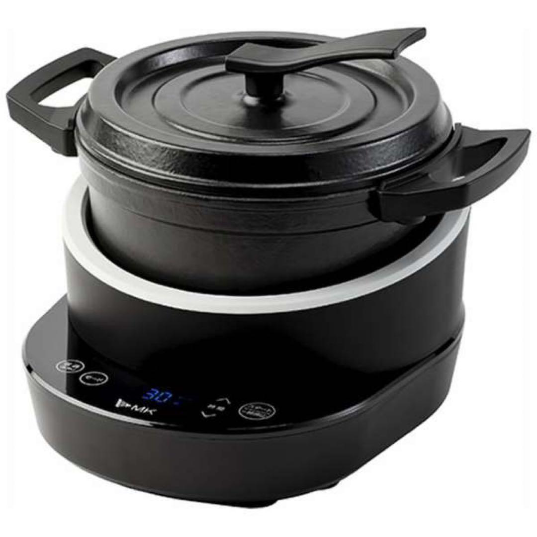 【新品未使用】エムケー精工 水無し電気鍋 コツイラズ 無水調理鍋