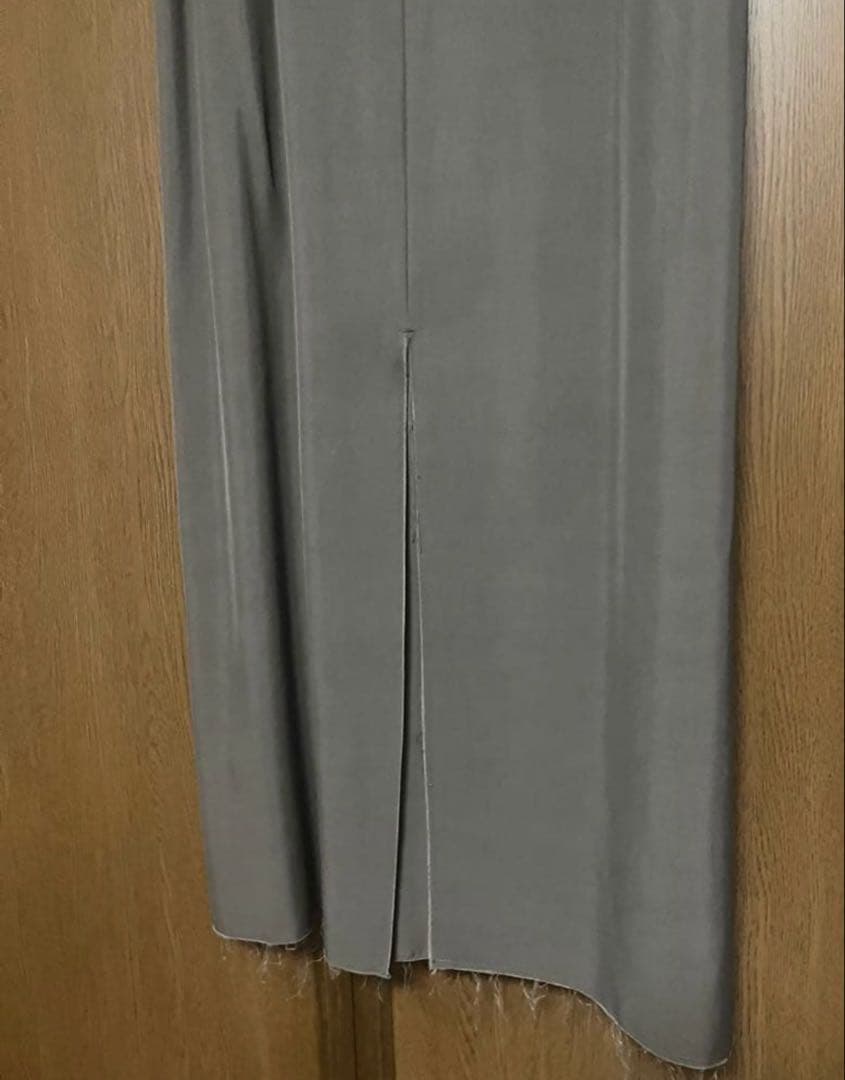 digne グレー ロングスカート