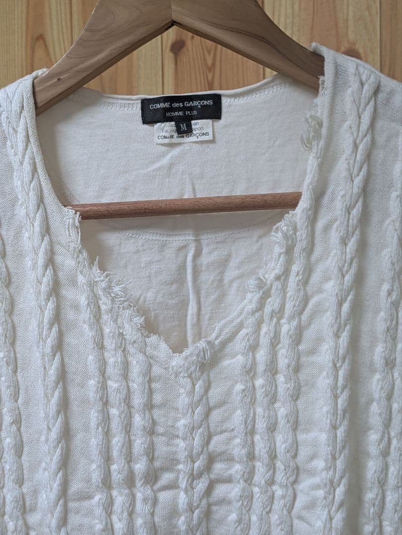 COMME des GARÇONS HOMME PLUS ノースリーブ Mサイズ