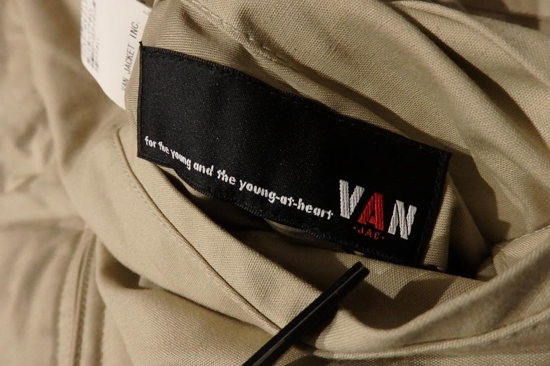 VAN JACKET スイングトップ L リバーシブル ネイビー×ベージュ