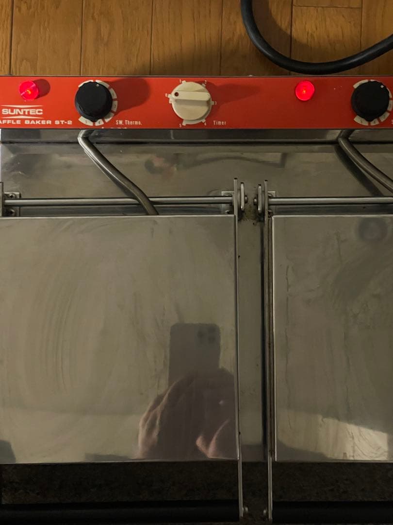 SUNTEC ダブルワッフルベーカー　ST-2 サンテック