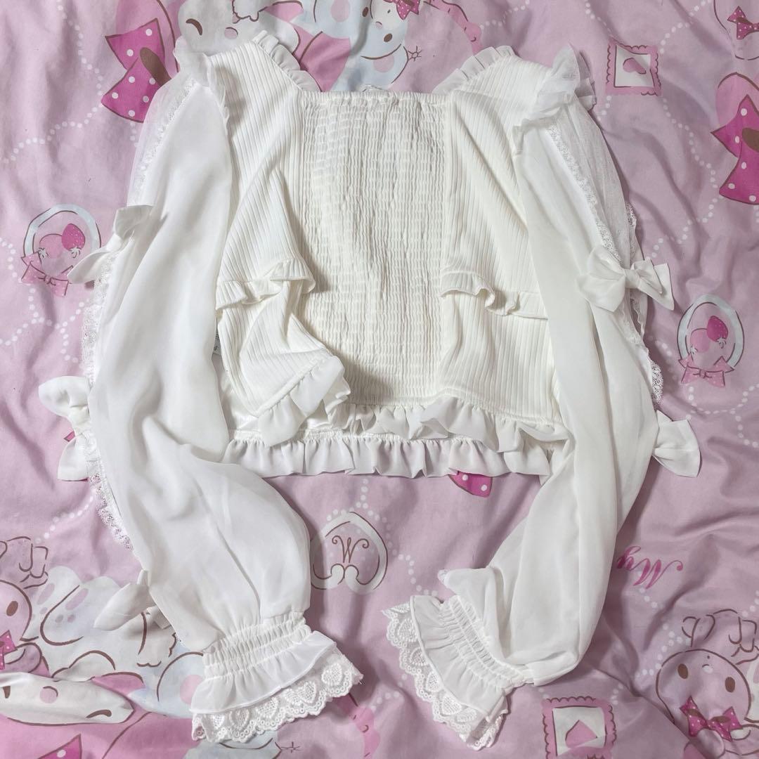 LIZLISA トップス ハート タグ付き