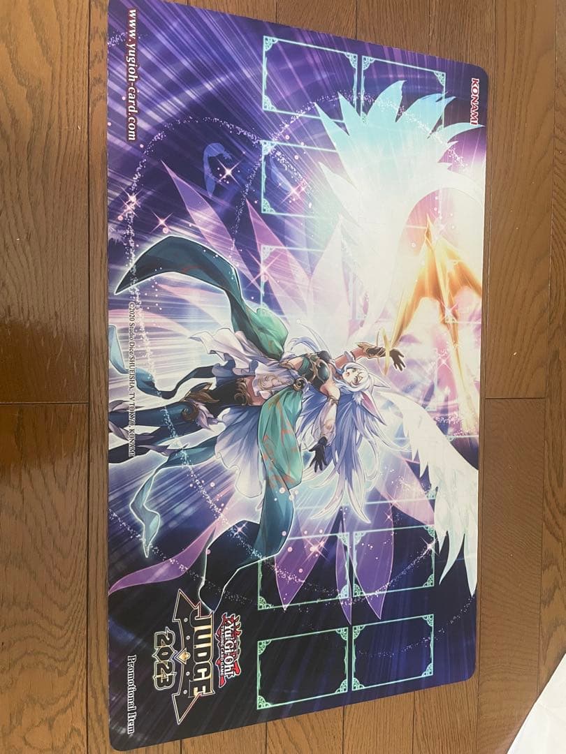 遊戯王 公式 月女神の鏃 プレイマット 召命の神弓アポロウーサ