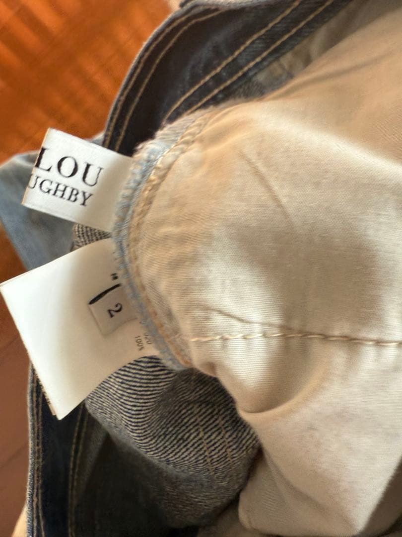 LOULOU WILLOUGHBY アルアバイル　デニムバギーパンツ