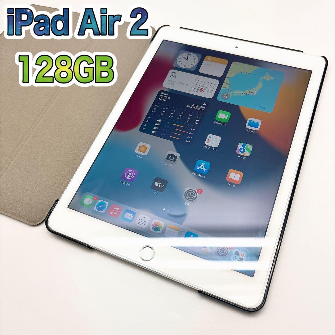 ✨美品✨ iPad Air 2 Wi-Fiモデル128GB A1566 ケース付