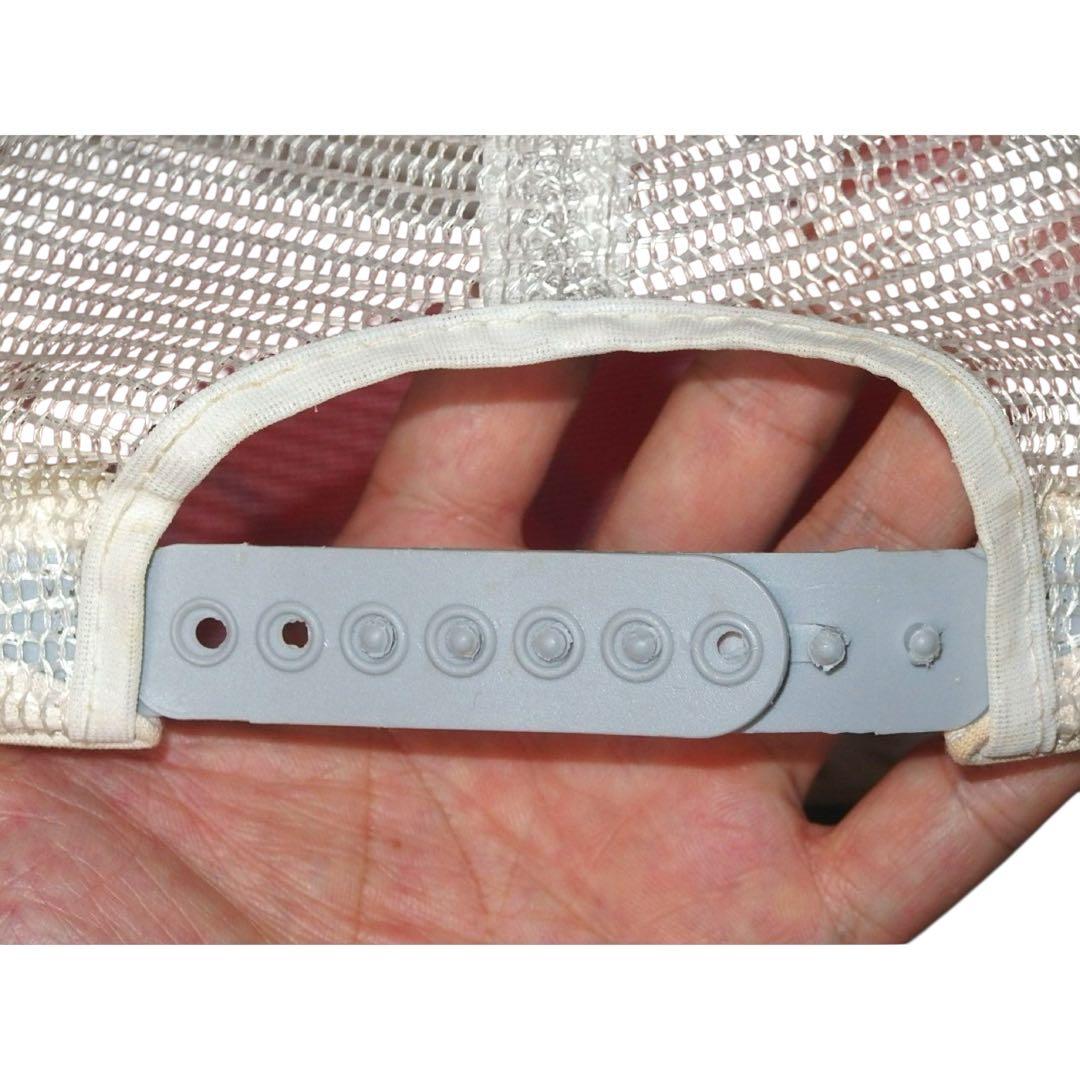 ▪️70s NEW ERA ビンテージ トラッカーキャップ オレンジ 白 緑 黒