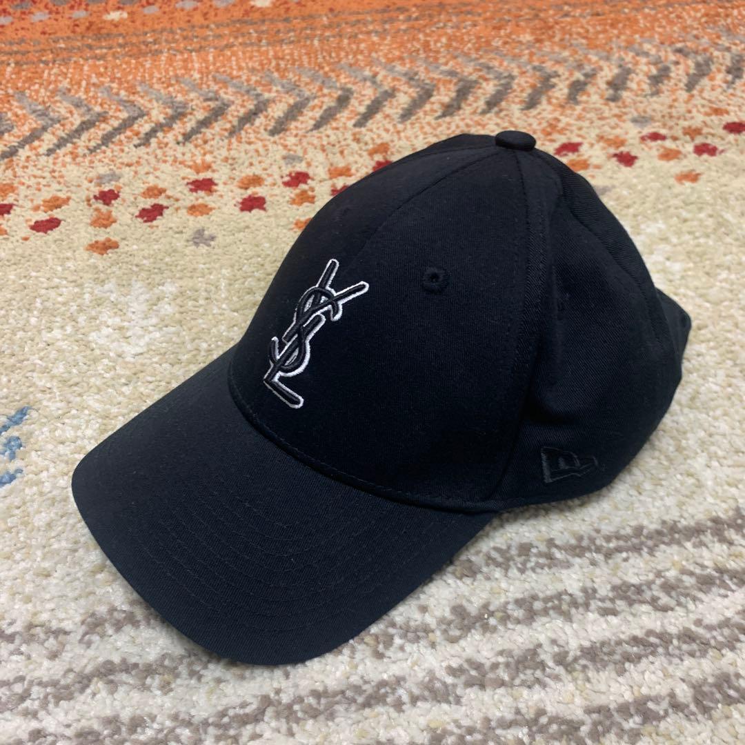 Yves SAINT LAURENT 9FORTY キャップ ブラック