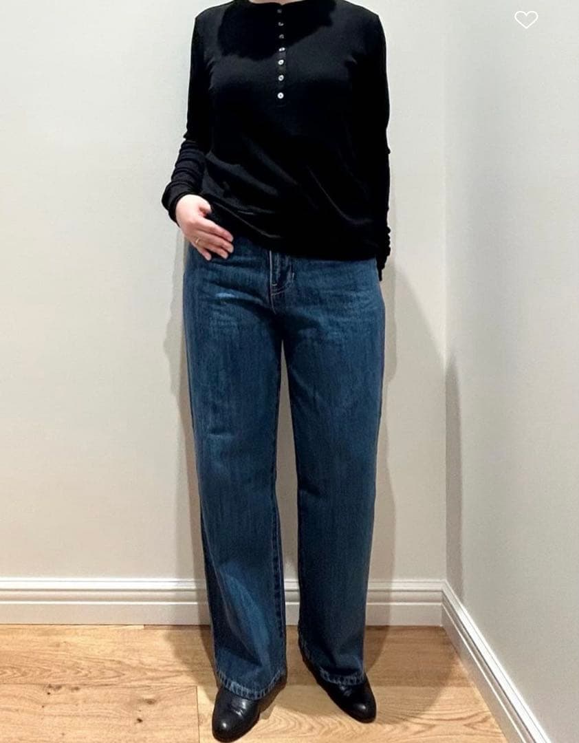 はむはむ　Steven Alan コットン デニム ストレート パンツ