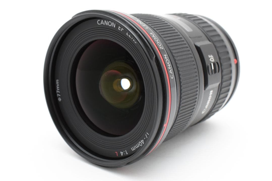 【美品】Canon キャノン EF17-40mm F4L USM 箱　付属品