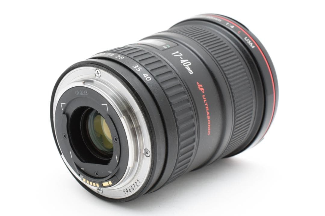 【美品】Canon キャノン EF17-40mm F4L USM 箱　付属品
