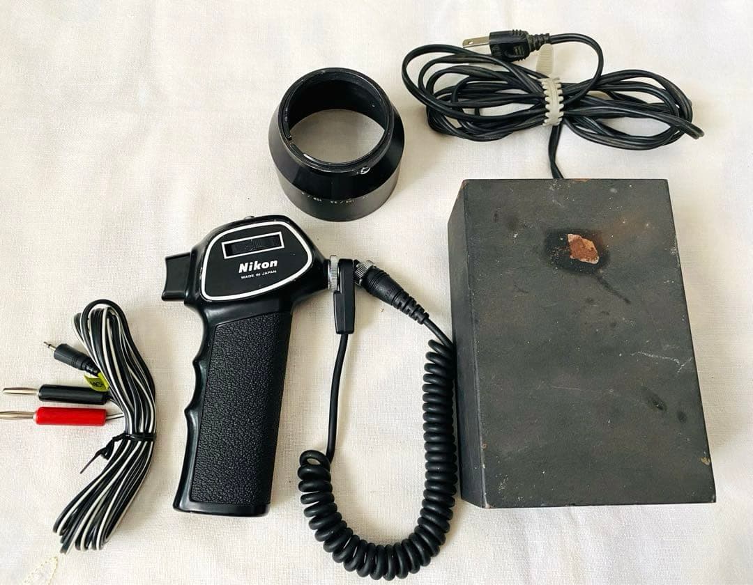 Nikon F2 カメラ MD-2 MB-1 レンズ　ピストルグリップ　説明書