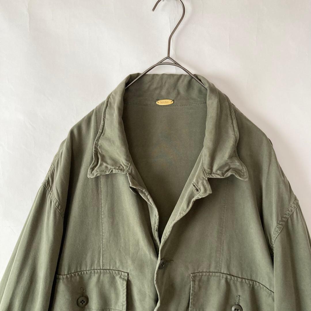 MUSE de Deuxieme Classe ミリタリー シャツ ジャケット